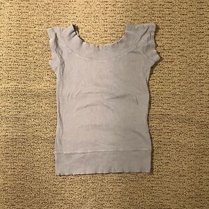 Brandy Melville Gray Top